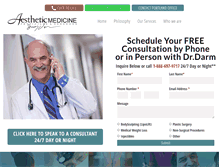 Tablet Screenshot of drdarm.com